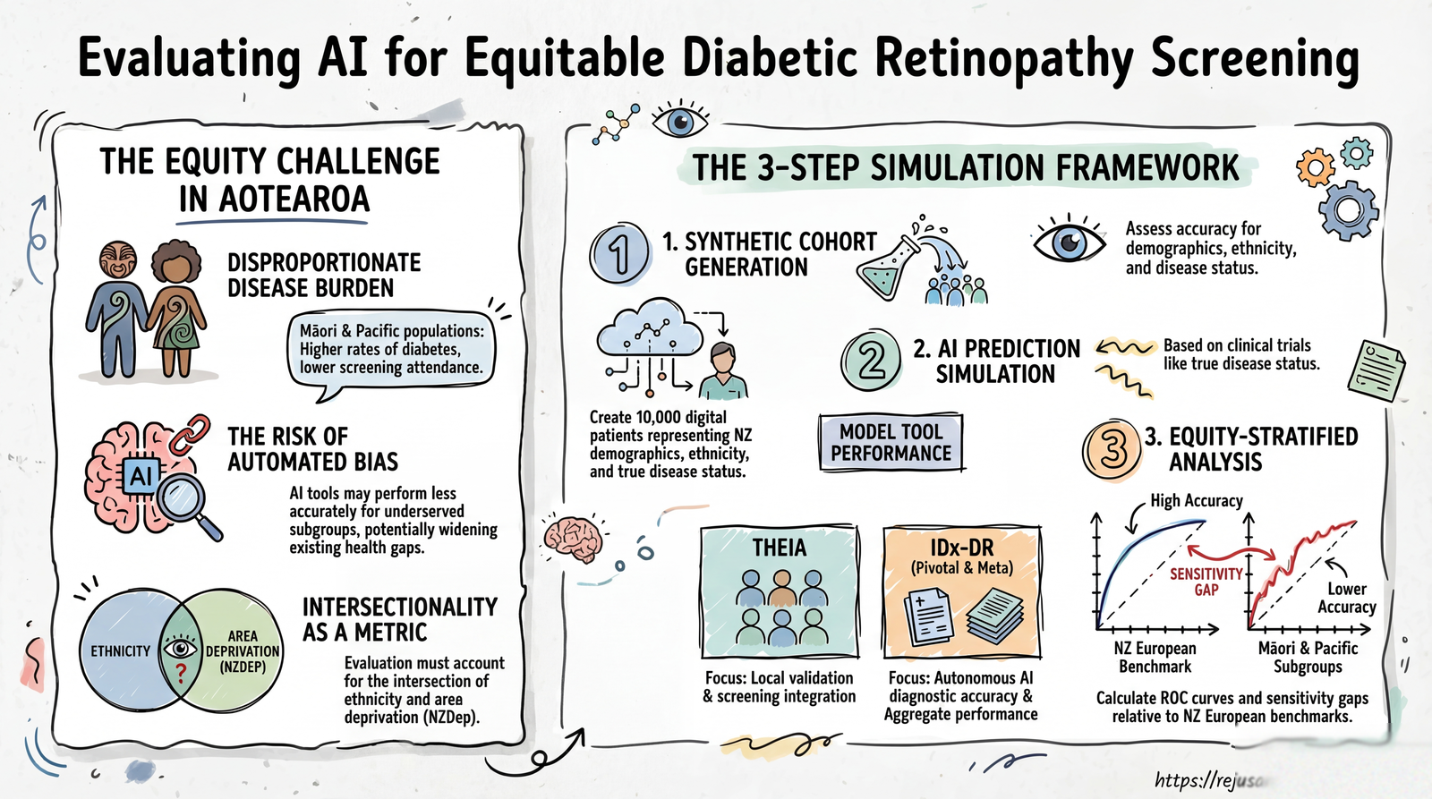 AI Diagnostic Screening Evaluation Framework